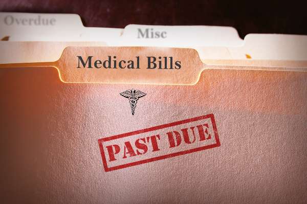 injury past due bills in a florida hospital